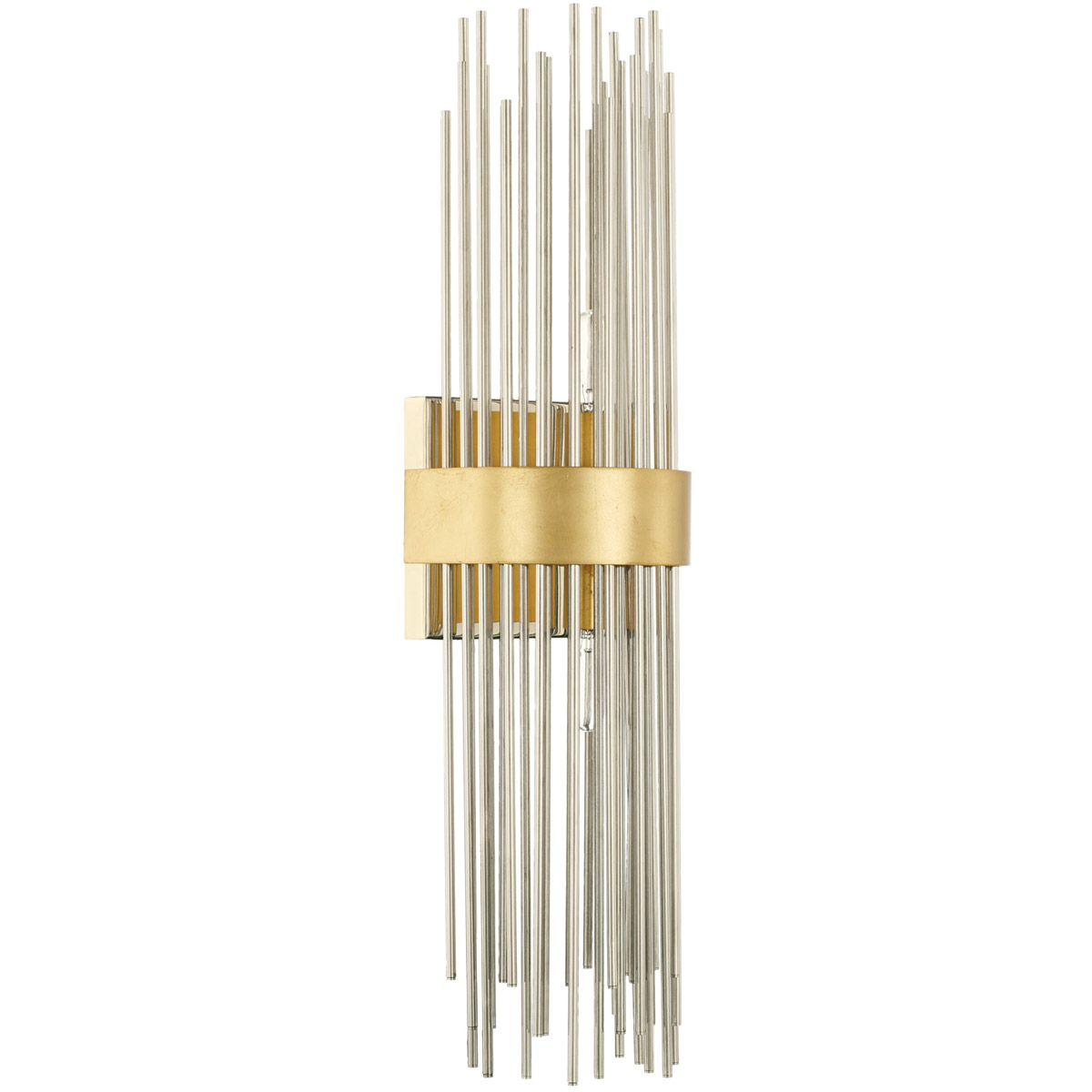 Capital Lighting 625421FI Lena 2 Light 5 inch Fire and Ice Sconce Wall Light