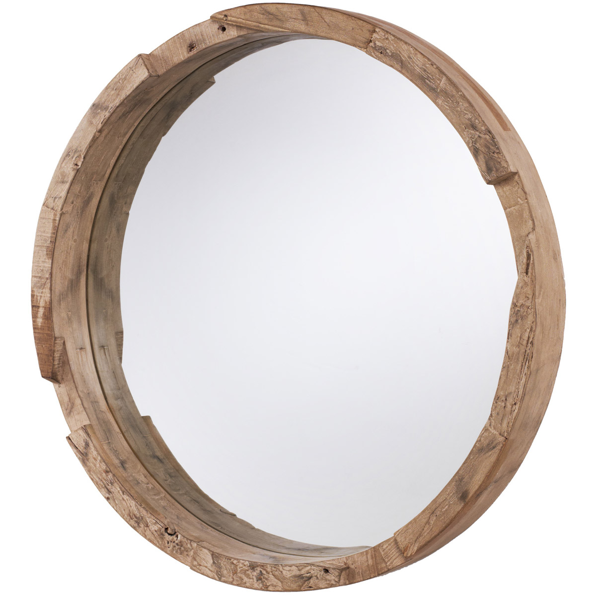 Capital Lighting 723501MM Mirror 36 X 36 inch Natural Wood Wall Mirror