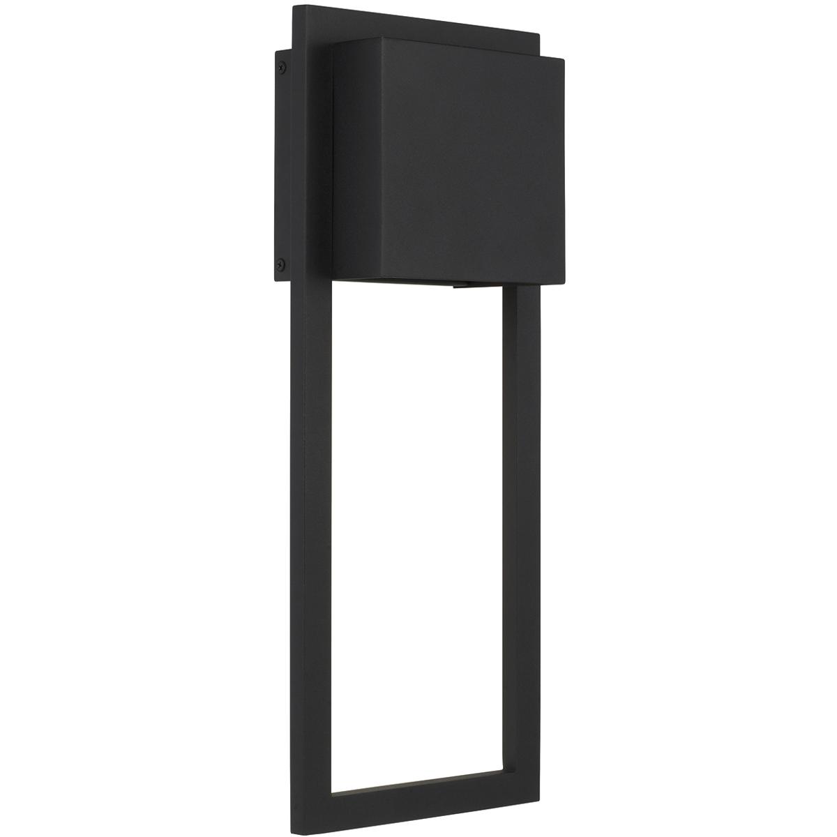 Capital Lighting Fixture Company Nate 8 Inch Outdoor Wall Light Nate - 956012BK-GL - Modern Contemporary