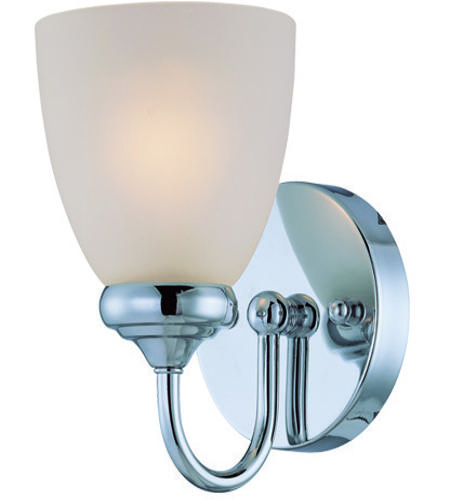 Craftmade 26101-CH Spencer 1 Light 5 inch Chrome Wall Sconce Wall Light in Frosted 26101-CH_100.jpg