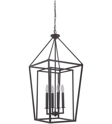 Craftmade 45835 Ob Hudson 4 Light 16 Inch Oiled Bronze Foyer Light