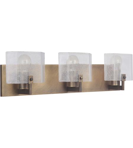 Craftmade 47603-PAB Trouvaille 3 Light 27 inch Patina Aged Brass Vanity Light Wall Light
