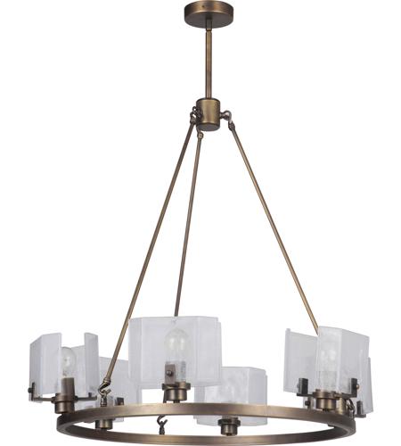 Craftmade 47626-PAB Trouvaille 6 Light 30 inch Patina Aged Brass Chandelier Ceiling Light