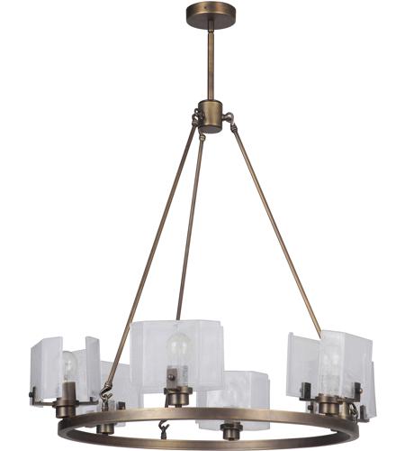 Craftmade 47626-PAB Trouvaille 6 Light 30 inch Patina Aged Brass Chandelier Ceiling Light 47626-PAB_2.jpg