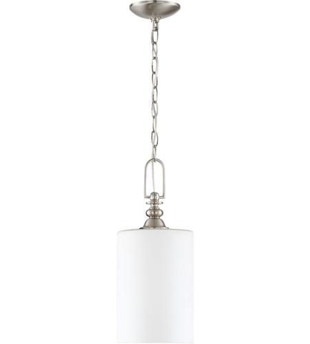 Polished Nickel Mini Pendant Light craftmade 49891 bnk dardyn 1 light 8 inch brushed polished nickel mini pendant ceiling light