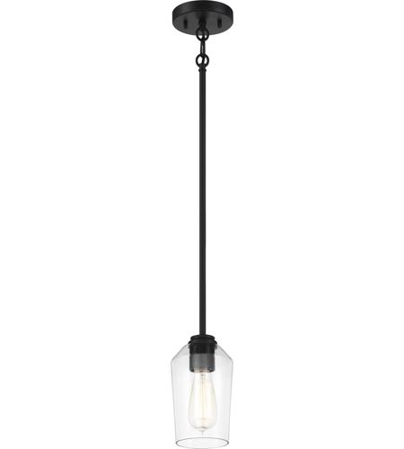 Craftmade 56191-FB Shayna 1 Light 5 inch Flat Black Mini Pendant Ceiling Light 56191-FB_100.jpg