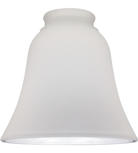 Craftmade 635WF Signature White Frost Fan Glass, Bell photo