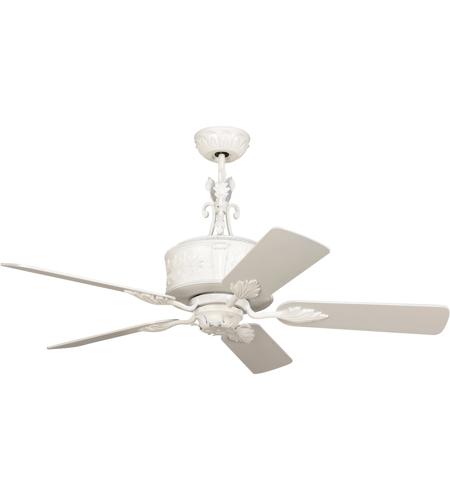 Craftmade Ant54gw5wcr Antoinette 54 Inch Gloss White Ceiling Fan