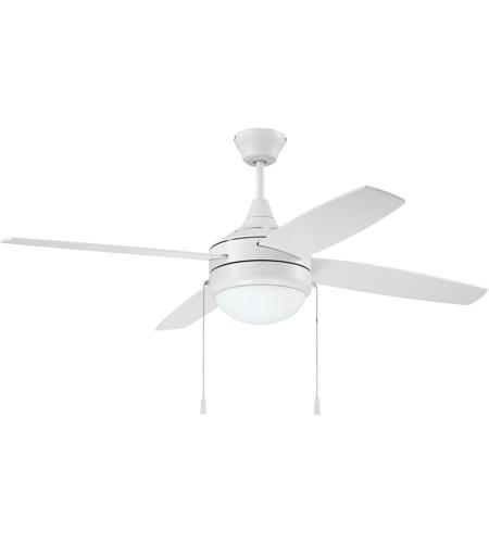 White Blades Ceiling Fan, Energy Star Ceiling Fans With Led Lights
