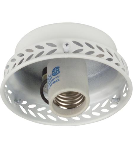 Craftmade F104-W-LED Universal LED White Fan Light Fitter, Shades Sold Separately