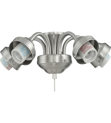 Craftmade F525-PB-LED Universal LED Polished Brass Fan Light Fitter, Shades Sold Separately