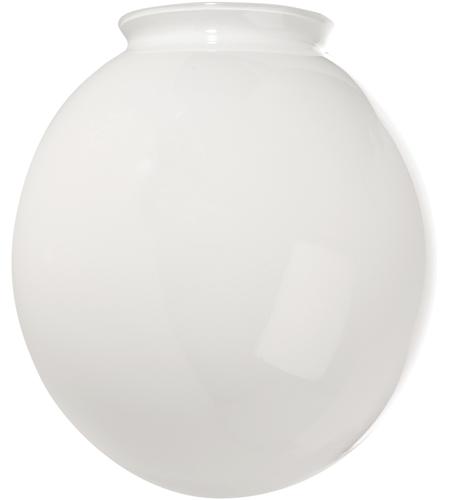Craftmade K088 Signature White Fan Glass, Sphere