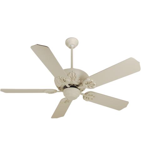 Craftmade K10102 Cordova 52 Inch Antique White Ceiling Fan Kit In Standard Antique White Blades Included