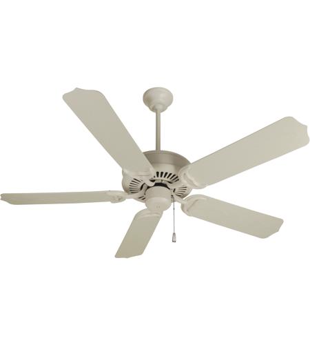 Porch 52 Inch Antique White Outdoor Ceiling Fan Kit In Outdoor Standard Antique White 52