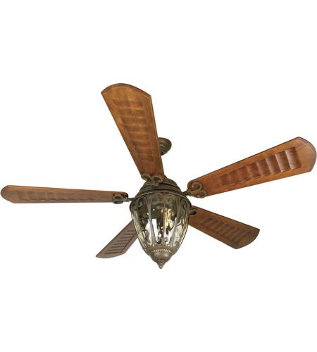 Olivier 70 Inch Aged Bronze Textured With Scalloped Walnut Blades Ceiling Fan Kit In Custom Carved Scalloped Walnut