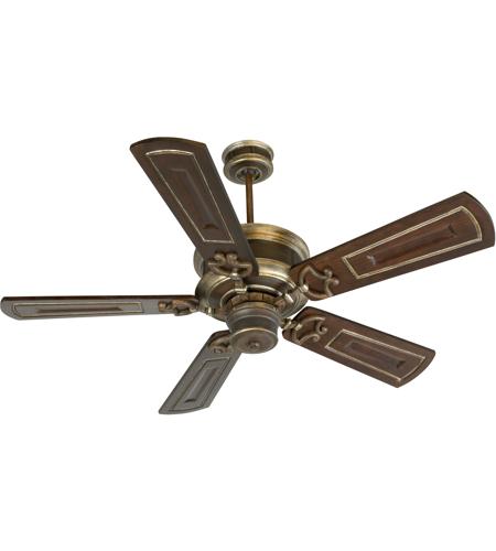 Craftmade K10365 Woodward 54 inch Dark Coffee and Vintage Madera with Walnut and Vintage Madera Blades Ceiling Fan Kit in Light Kit Sold Separately, Custom Carved Woodward Walnut/Vintage Madera