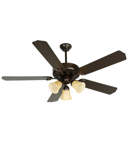 Craftmade K10641 Pro Builder 206 52 Inch Oiled Bronze Ceiling Fan With Blades Included In Contractor Standard