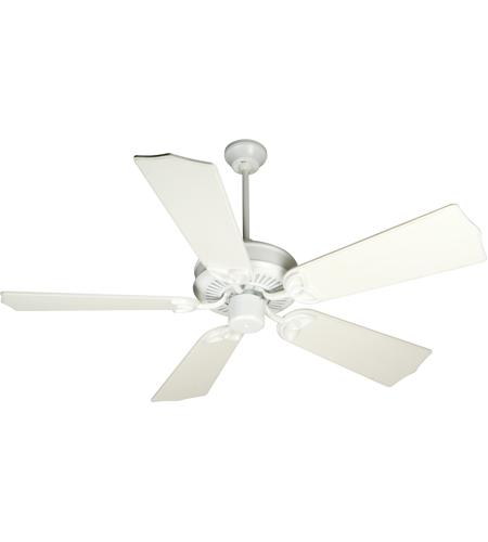 Cxl 56 Inch White With Traditional Distressed White Blades Ceiling Fan Kit