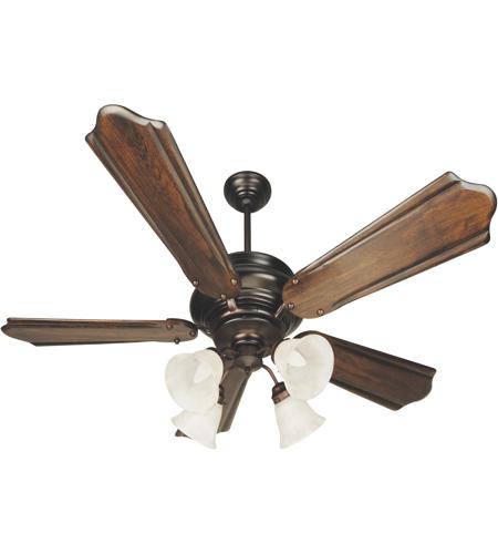 Craftmade K10773 Townsend 56 inch Oiled Bronze with Classic Ebony Blades Ceiling Fan Kit