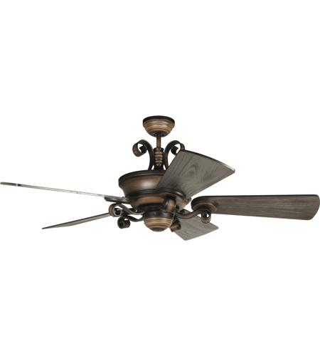 Craftmade K11255 Seville Espana 54 Inch Spanish Bronze With Blackwood Blades Ceiling Fan Kit In Premier Blackwood