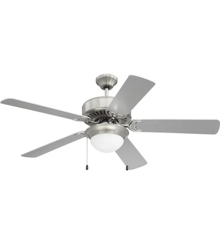 Pro Energy Star 209 52 Inch Brushed Polished Nickel With Brushed Nickel Blades Ceiling Fan Kit