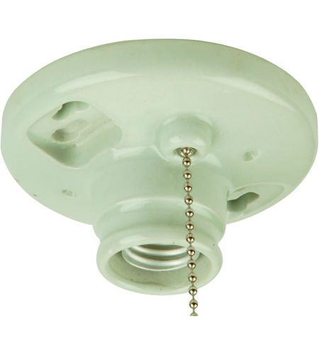 Signature 1 Light 4 Inch Porcelain Lamp Holder Ceiling Light