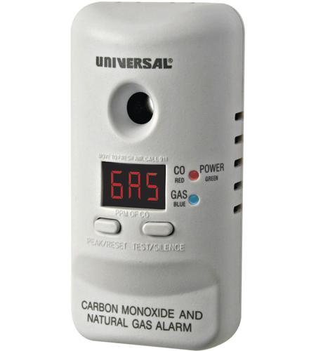 Craftmade MCND401B Teiber White Carbon Monoxide Detector