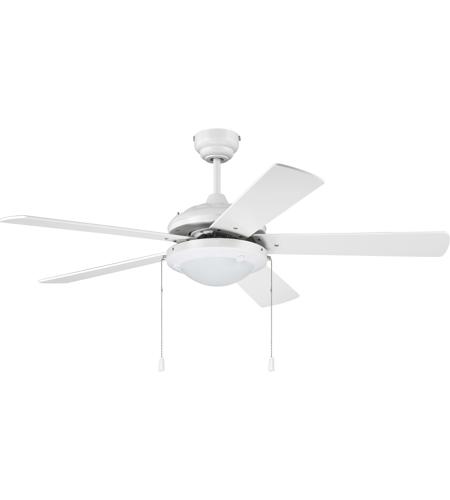 Nikia 52 Inch White Indoor Outdoor Ceiling Fan