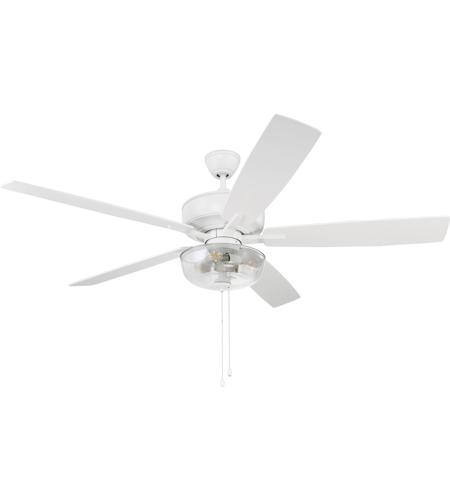 Craftmade S101W5-60WWOK Super Pro 101 60 inch White with White/Washed Oak Blades Contractor Ceiling Fan S101W5-60WWOK_800.jpg