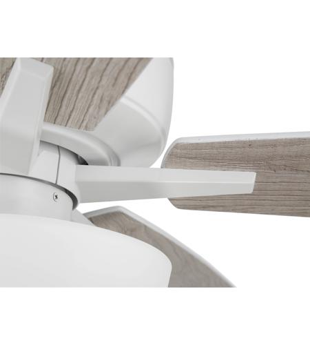 Craftmade S111W5-60WWOK Super Pro 111 60 inch White with White/Washed Oak Blades Contractor Ceiling Fan S111W5-60WWOK_500.jpg