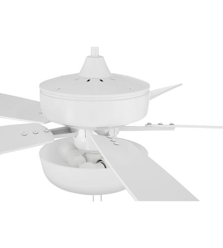 Craftmade S111W5-60WWOK Super Pro 111 60 inch White with White/Washed Oak Blades Contractor Ceiling Fan S111W5-60WWOK_502.jpg