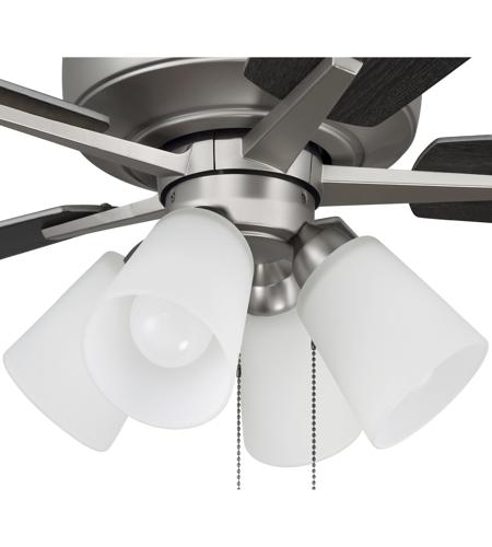 Craftmade S114BN5-60BNGW Super Pro 114 60 inch Brushed Satin Nickel with Brushed Nickel/Greywood Blades Contractor Ceiling Fan S114BN5-60BNGW_700.jpg