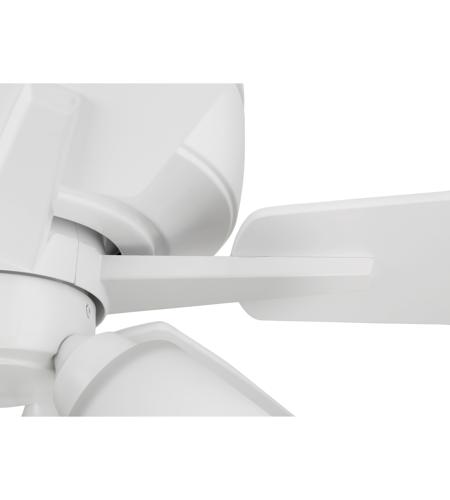 Craftmade S114W5-60WWOK Super Pro 114 60 inch White with White/Washed Oak Blades Contractor Ceiling Fan S114W5-60WWOK_500.jpg