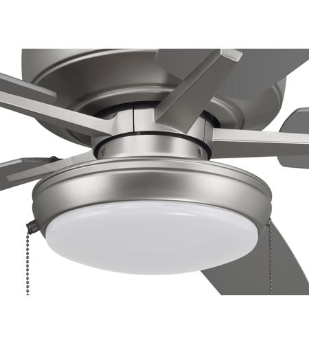 Craftmade S119BN5-60BNGW Super Pro 119 60 inch Brushed Satin Nickel with Brushed Nickel/Greywood Blades Contractor Ceiling Fan, Pan S119BN5-60BNGW_700.jpg