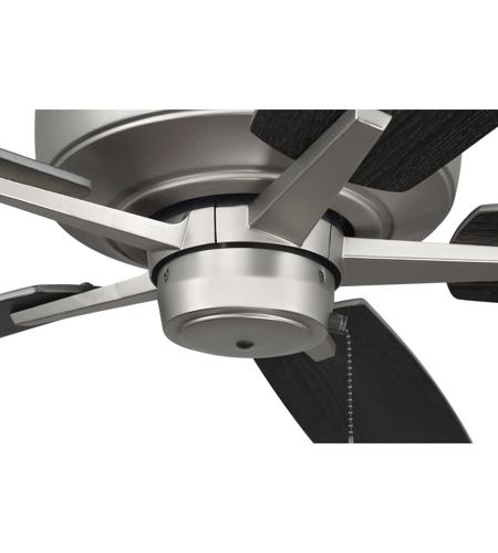 Craftmade S60BN5-60BNGW Super Pro 60 inch Brushed Satin Nickel with Brushed Nickel/Greywood Blades Contractor Ceiling Fan S60BN5-60BNGW_800.jpg