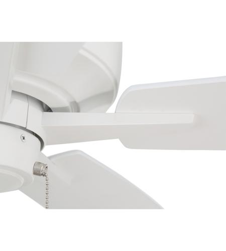 Craftmade S60W5-60WWOK Super Pro 60 inch White with White/Washed Oak Blades Contractor Ceiling Fan S60W5-50WWOK_500.jpg