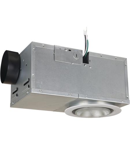 Recessed Ventilator White Bath Exhaust Fan With Light