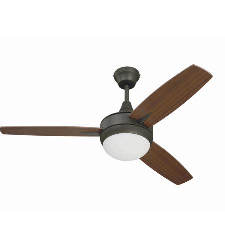 Craftmade TG48ESP3-UCI Targas 48 inch Espresso with Reversible Teak and Mahogany Blades Ceiling Fan