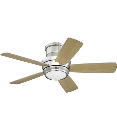 Craftmade TMPH44BNK5 Tempo Hugger 44 inch Brushed Polished Nickel with Brushed Nickel/Maple Blades Ceiling Fan TMPH44BNK5_100.jpg