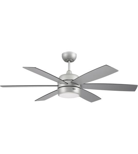 Craftmade TRV52PN6 Trevor 52 inch Painted Nickel with White/Washed Oak Blades Ceiling Fan