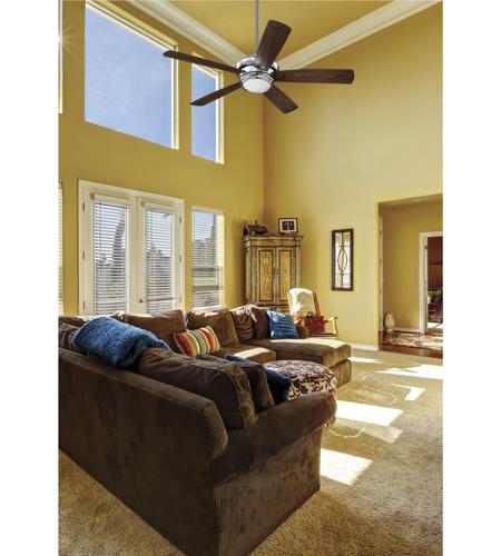Craftmade TMP52CH5 Tempo 52 inch Chrome with Reversible Flat Black and Walnut Blades Ceiling Fan Tempo_52_TMP52CH5.jpg