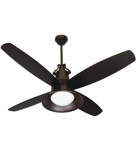 Craftmade UN52OBG4 Union 52 inch Oiled Bronze Gilded with Oiled Bronze Blades Indoor/Outdoor Ceiling Fan