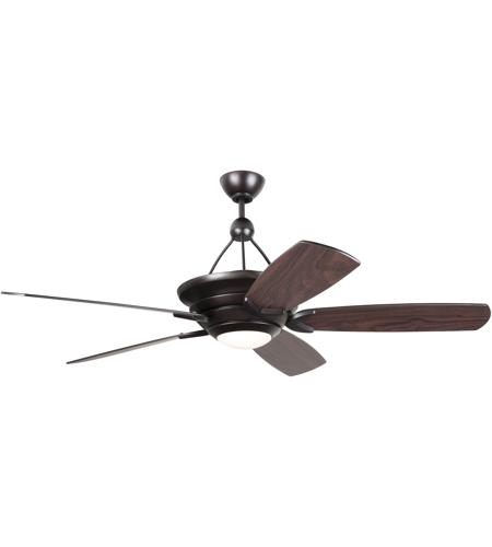 Craftmade VS60OB5 Vesta 60 inch Oiled Bronze with Reversible Oiled Bronze and Mahogany Blades Ceiling Fan