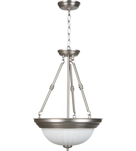 Craftmade X125-BN X11 Series 3 Light 15 inch Brushed Satin Nickel Inverted Pendant Ceiling Light