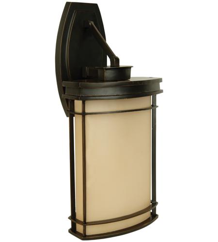 Craftmade Z4314-92 Vale 1 Light 20 inch Oiled Bronze Outdoor Wall Mount in Champagne Frost, Large