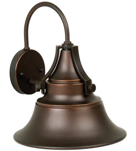 Craftmade Z4414-OBG Union 1 Light 13 inch Oiled Bronze Gilded Outdoor Wall Mount, Medium