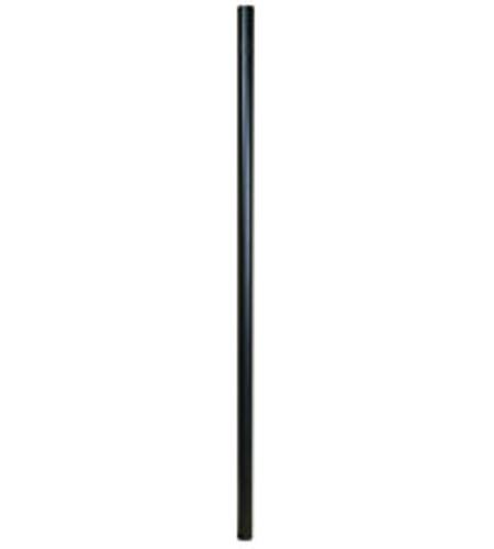 Craftmade Z8790-TB Smooth 84 inch Textured Black Outdoor Direct Burial ...