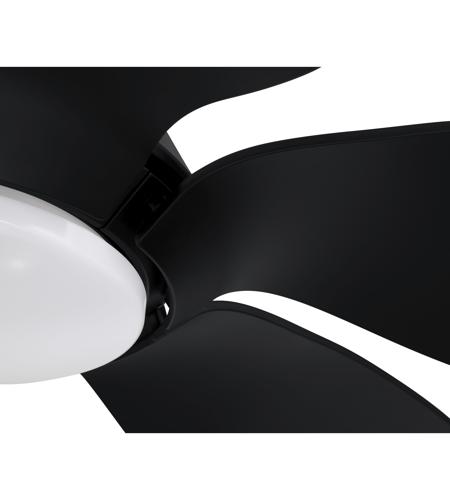 Craftmade ZOM66FB6 Zoom 66 inch Flat Black with Flat Black/Flat Black Blades Ceiling Fan ZOM66FB6_501.jpg