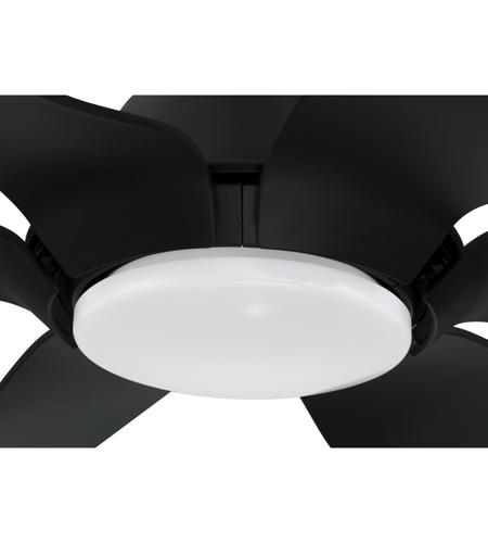 Craftmade ZOM66FB6 Zoom 66 inch Flat Black with Flat Black/Flat Black Blades Ceiling Fan ZOM66FB6_700.jpg