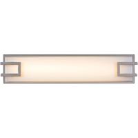 Craftmade 13920PLN-LED Soho LED 20 inch Polished Nickel ADA Wall Sconce Wall Light in White Frosted Glass alternative photo thumbnail